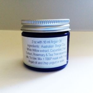 Cucumber & Willow Purifying Face Mask