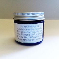 Cucumber & Willow Purifying Face Mask